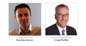 Cangrade CEO Gershon Goren & Advisors Ahead CEO Craig Pfeiffer