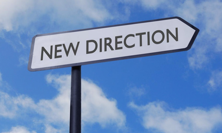 New Direction Signboard